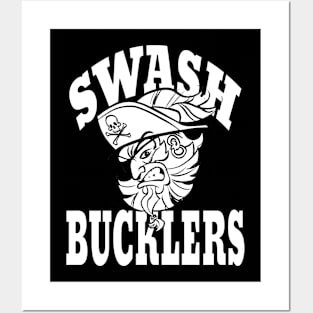 Swashbucklers Mascot Posters and Art